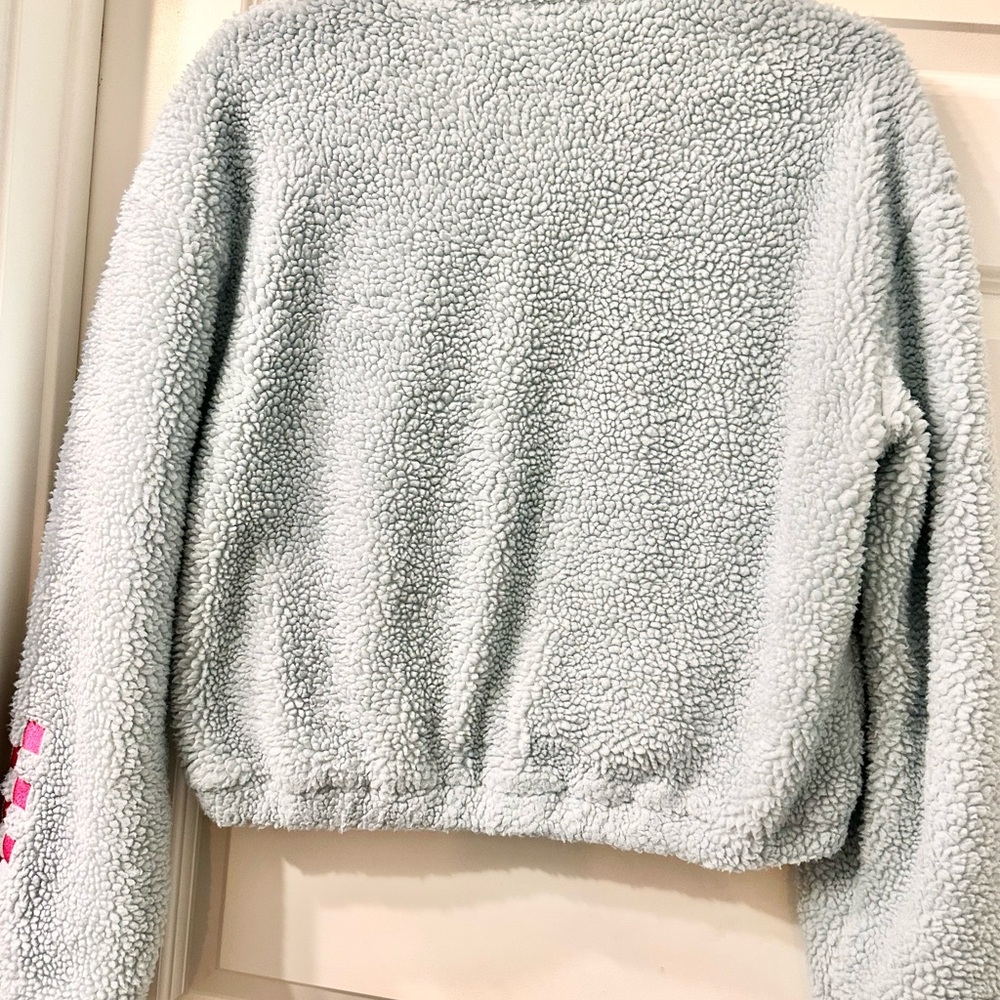 Vans Sherpa Zip Fleece Sweater. Small - Picture 6 of 8